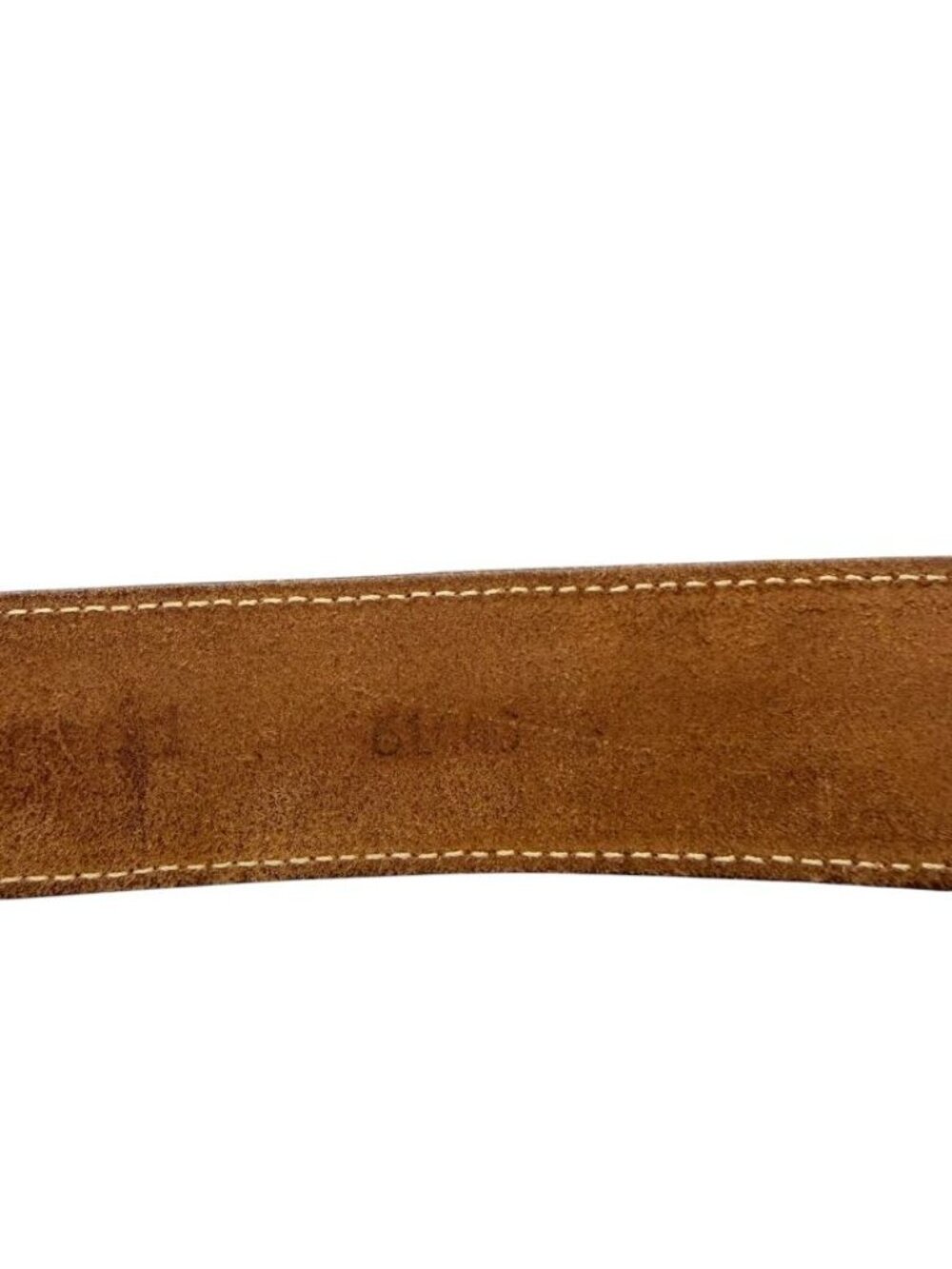 Streets Ahead Womens Statement Belt Brown Leather Silver-Tone Buckle Boho Size S - Picture 13 of 14